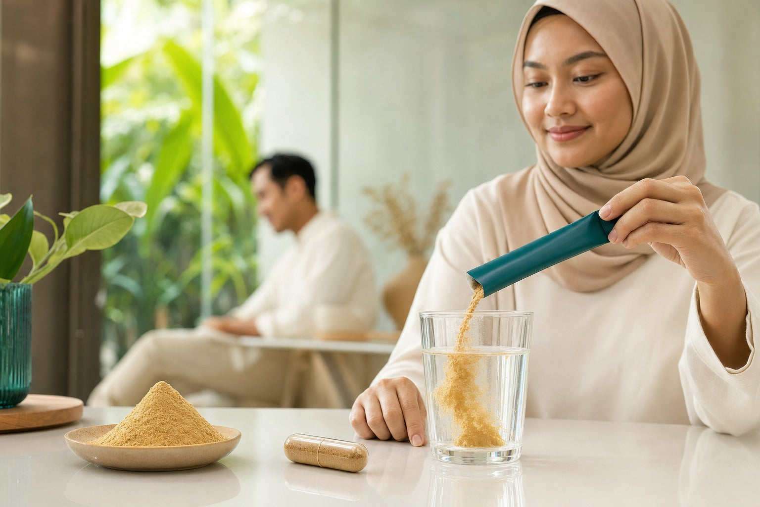 Tiger milk mushroom powder vs capsule vs sachet comparison
