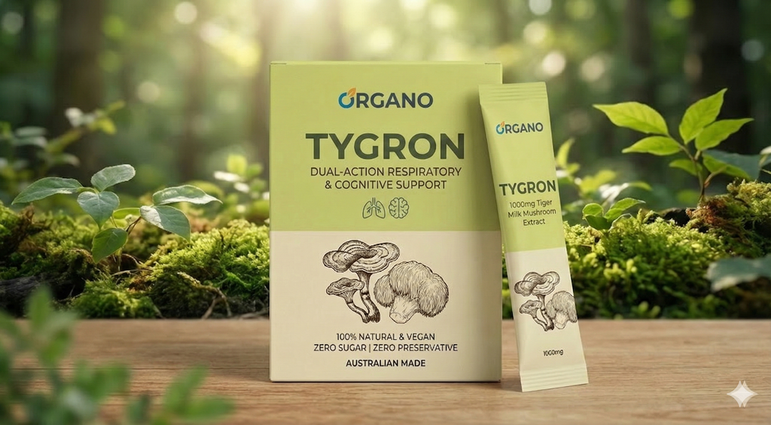 Tygron - Respiratory & Cognitive Support with Tiger Milk Mushroom